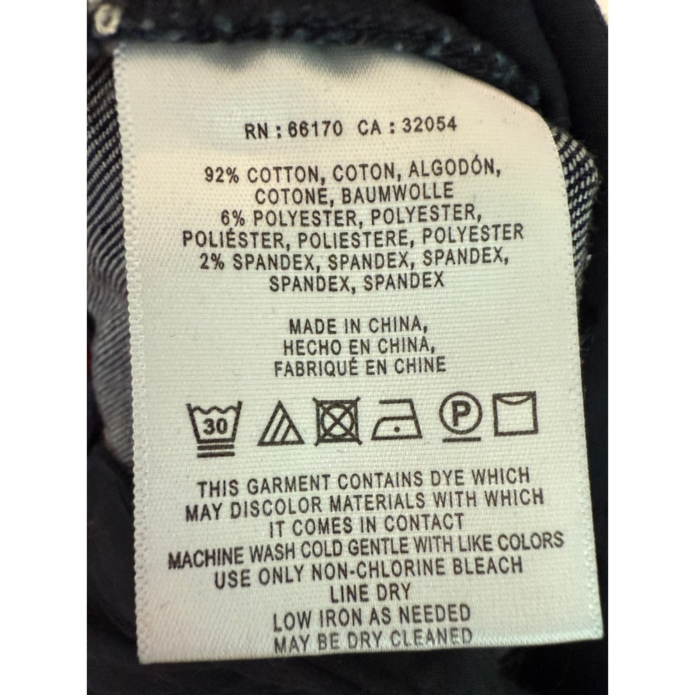 Pilcro and the Letterpress High Rise Flare Jeans Dark Indigo Blue Size 29 - Picture 5 of 12